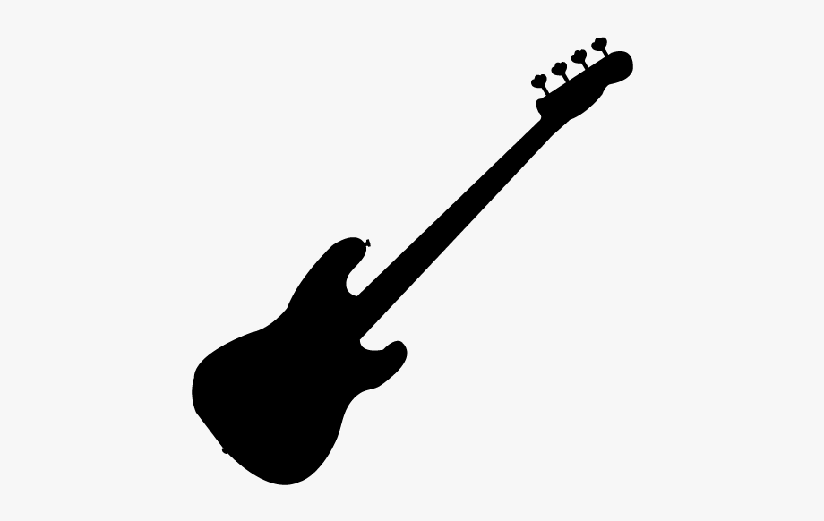 Free Free 225 Silhouette Bass Guitar Svg SVG PNG EPS DXF File
