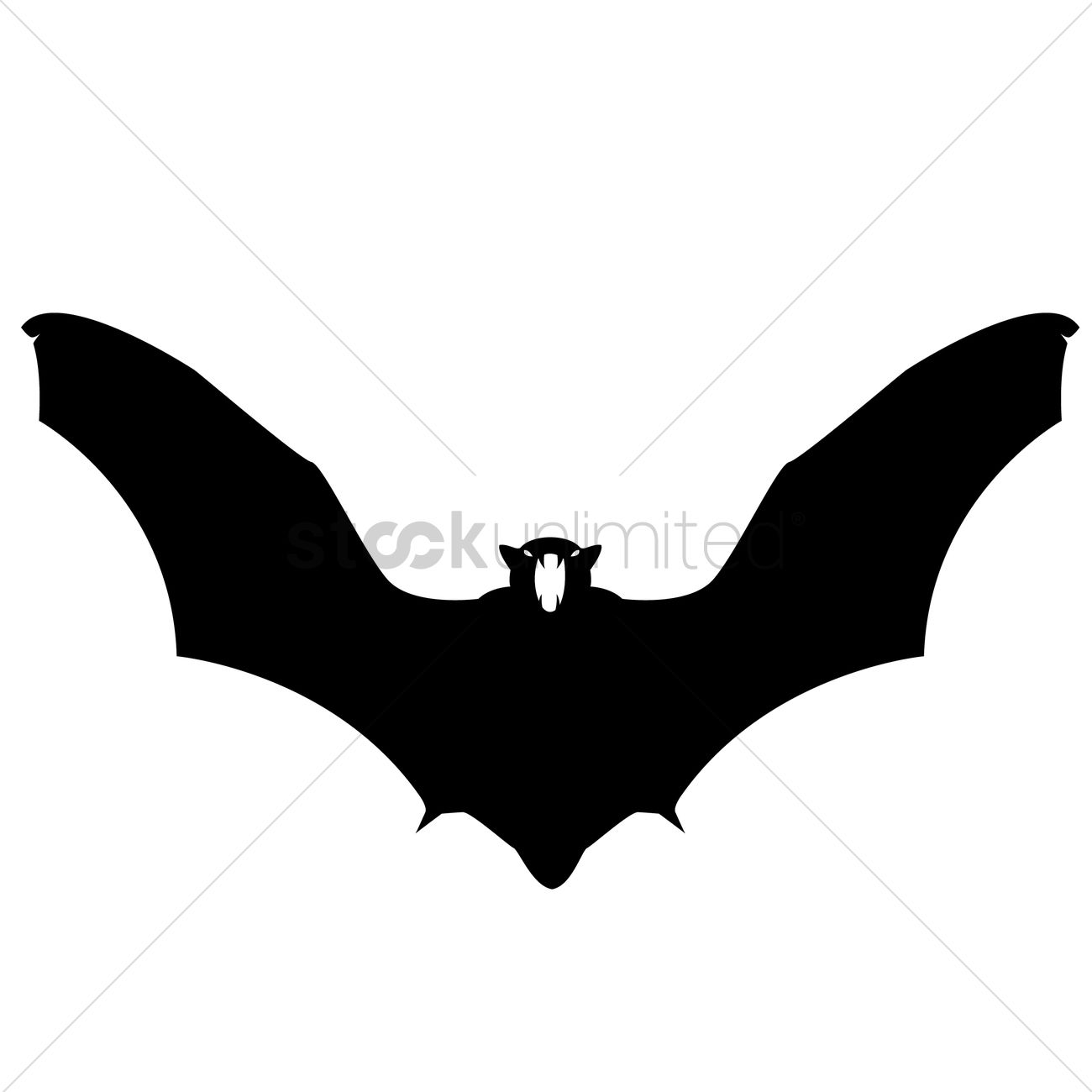 1300x1300 Bat Silhouette Vector Image