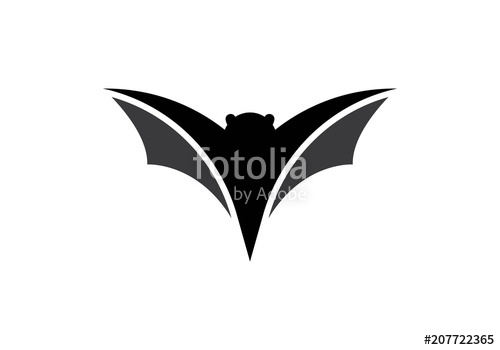 500x350 Bat Logo Vector Stock Image And Royalty Free Vector