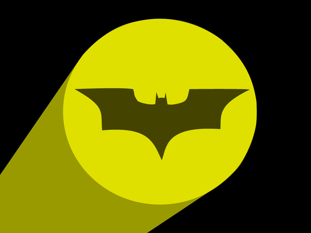 1024x768 Batman Bat Signal Free Image