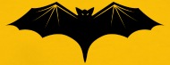 190x73 Halloween Bat Animal Wildlife Logo Vector Image Kids' Premium T