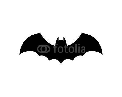 400x320 Bat Vector Icon Template Surreal Wall Mural Grain Wallpaper Murals