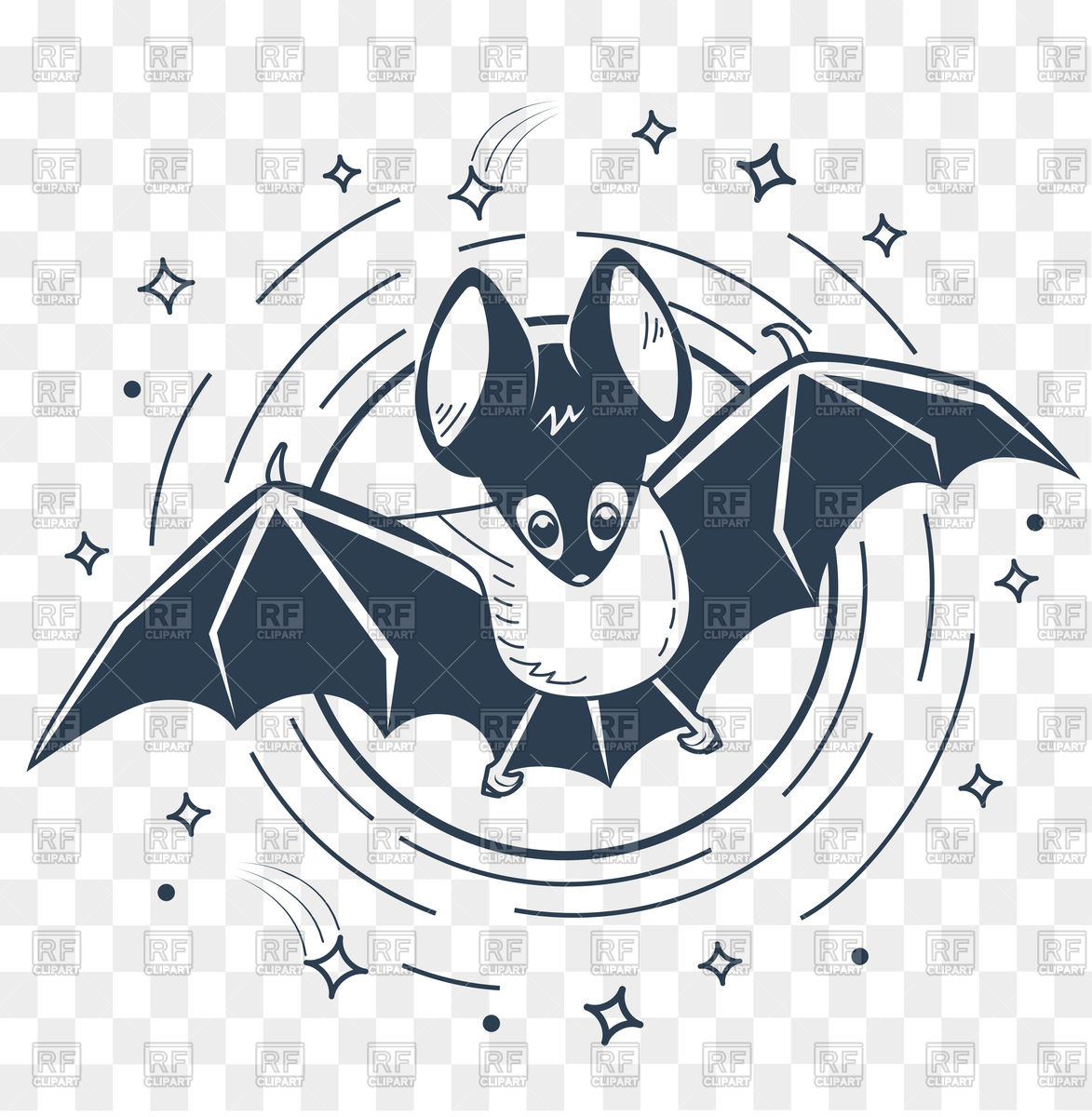 1173x1200 Icon, Silhouette Of Bat Vector Image Of Plants And Animals
