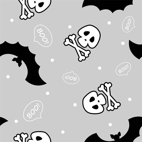 Scary Skulls Crossbones Flying Bat Vector Illustration Art 580x580 Scary Skulls Crossbones Flying Bat Vector Illustration Art