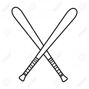 Free Crossed Baseball Bats Vector Clipart Studiogrfx 300x300 Free Crossed Baseball Bats Vector Clipart Studiogrfx