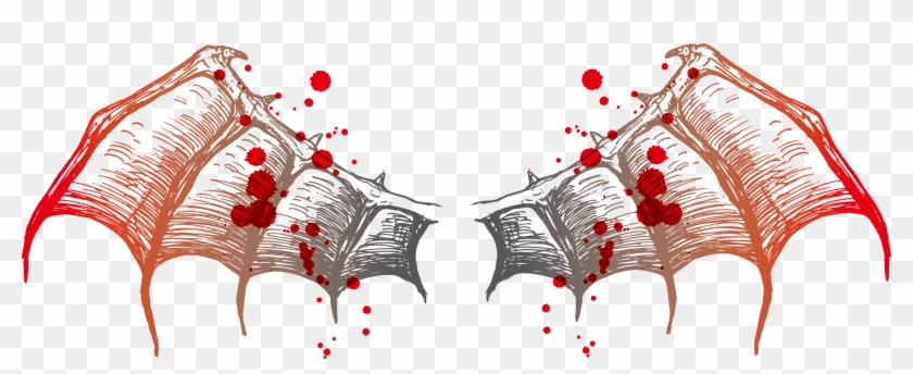 840x344 Bat Wing Euclidean Vector