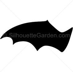 236x234 Bat Wings Silhouette