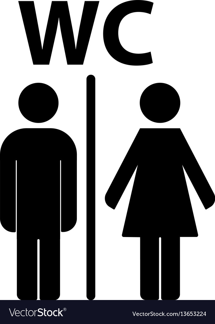 716x1080 Restroom Icon Vector
