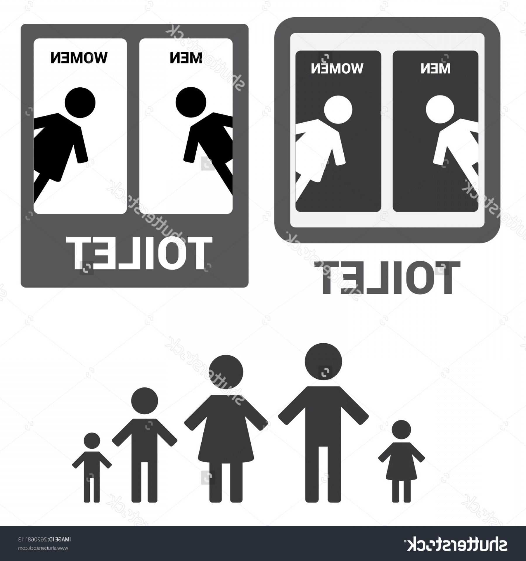 1800x1920 Men Women Bathroom Signs Men Women S Bathroom Sign Set Ada