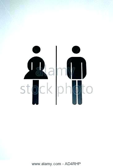 366x540 Male Bathroom Sign