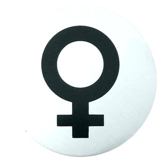 524x524 Male Bathroom Sign