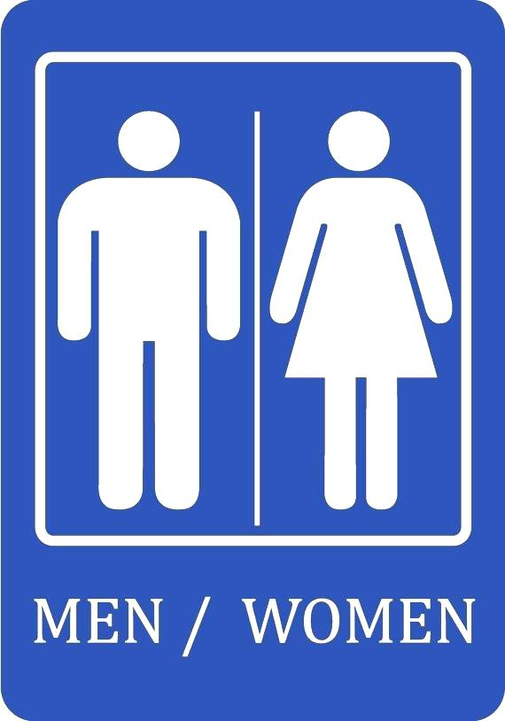 570x814 Men Bathroom Sign