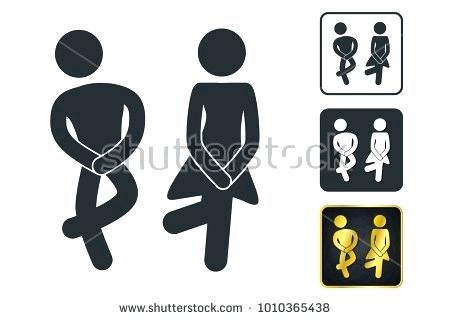 450x320 Wc Bathroom Sign