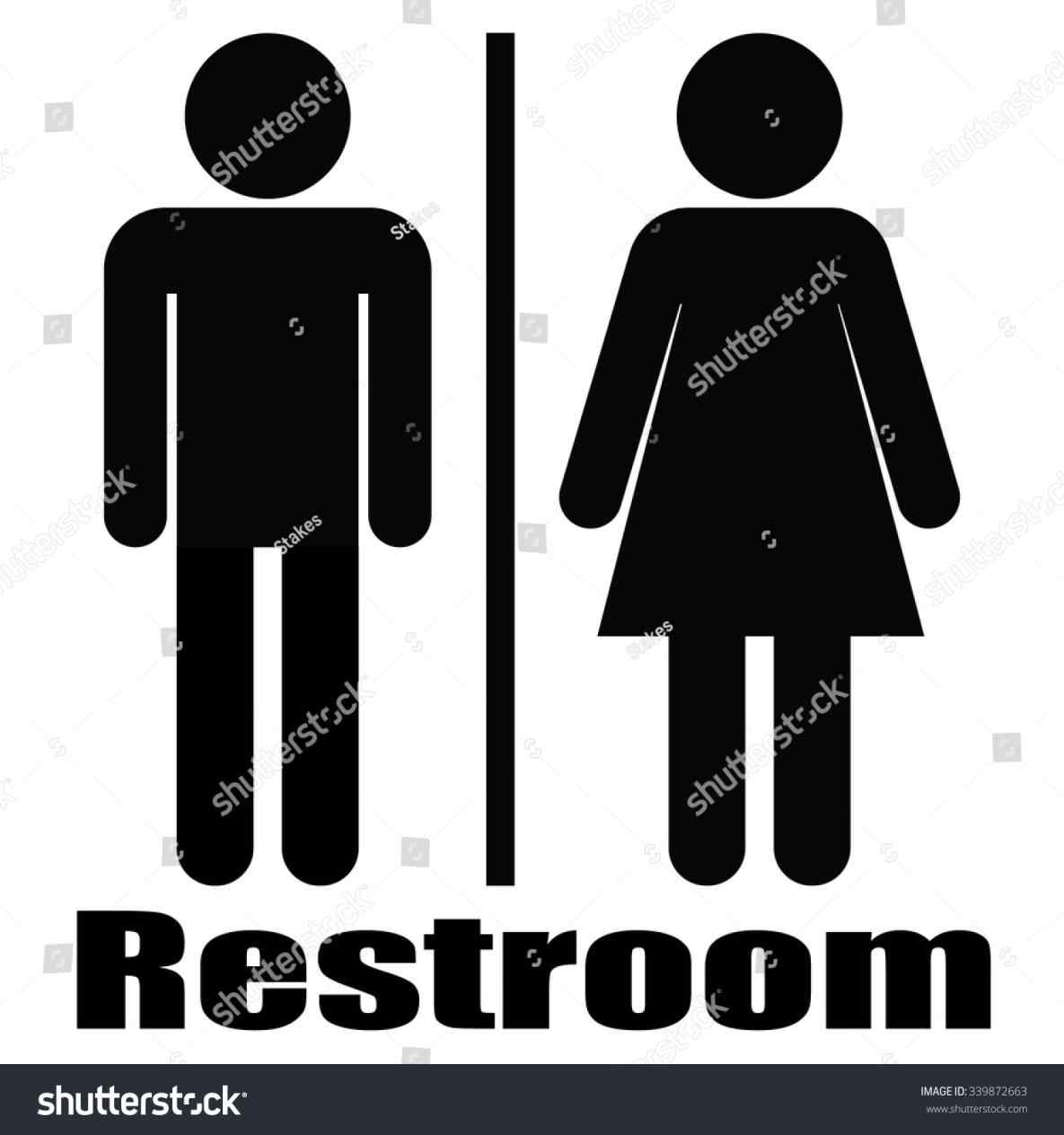 1185x1264 Bathroom Sign Vector Clip Art Male Bathroom Signs Male Bathroom