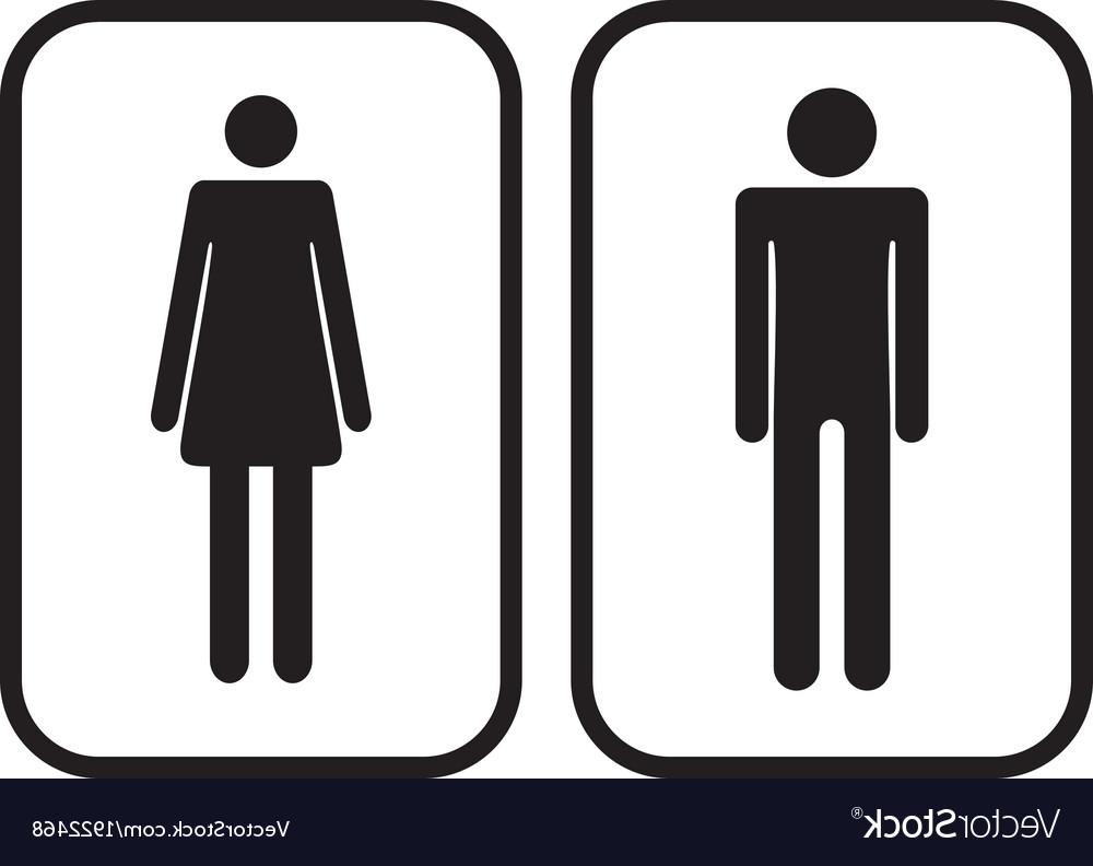 Unique Bathroom Symbol Vector Design Vector Images Design 1000x792 Unique Bathroom Symbol Vector Design Vector Images Design