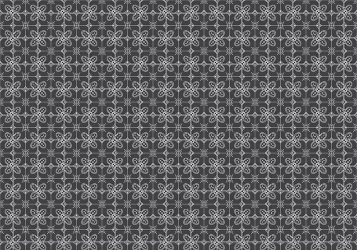 700x490 Free Batik Pattern Vector