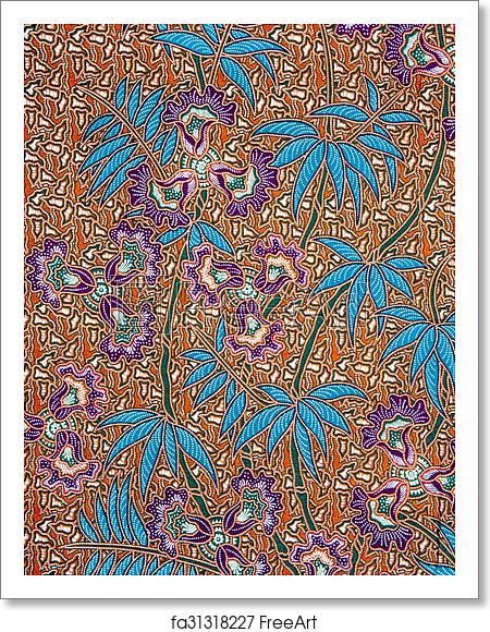 450x580 Free Art Print Of Batik Pattern Batik Pattern, Batik Indonesia
