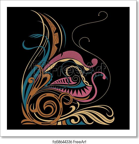 Free Art Print Of Tribal Batik Vector Illustration Maintaining 561x581 Free Art Print Of Tribal Batik Vector Illustration Maintaining