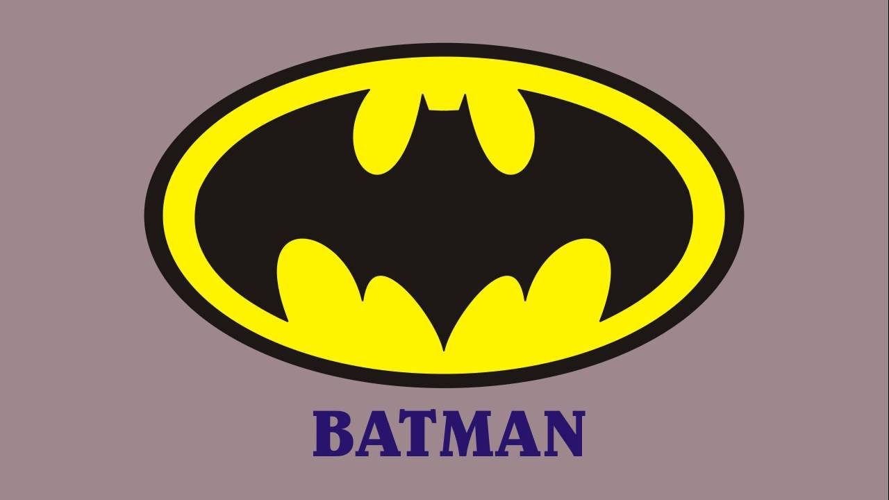 1280x720 Batman Logo Vector