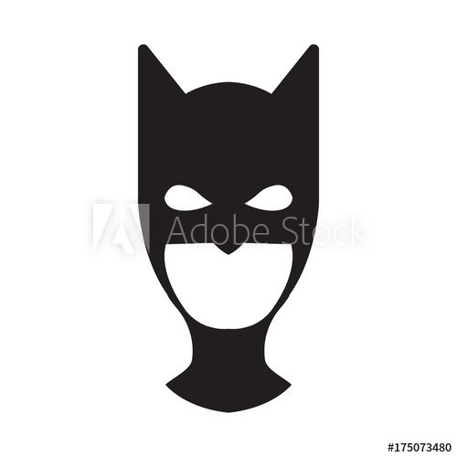 batman mask vector