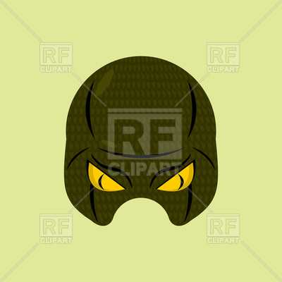 Super Hero Mask Snake Reptile Protective Mask Vector Image 400x400 Super Hero Mask Snake Reptile Protective Mask Vector Image