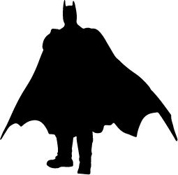 Images Of Batman Silhouette Vector 255x250 Images Of Batman Silhouette Vector