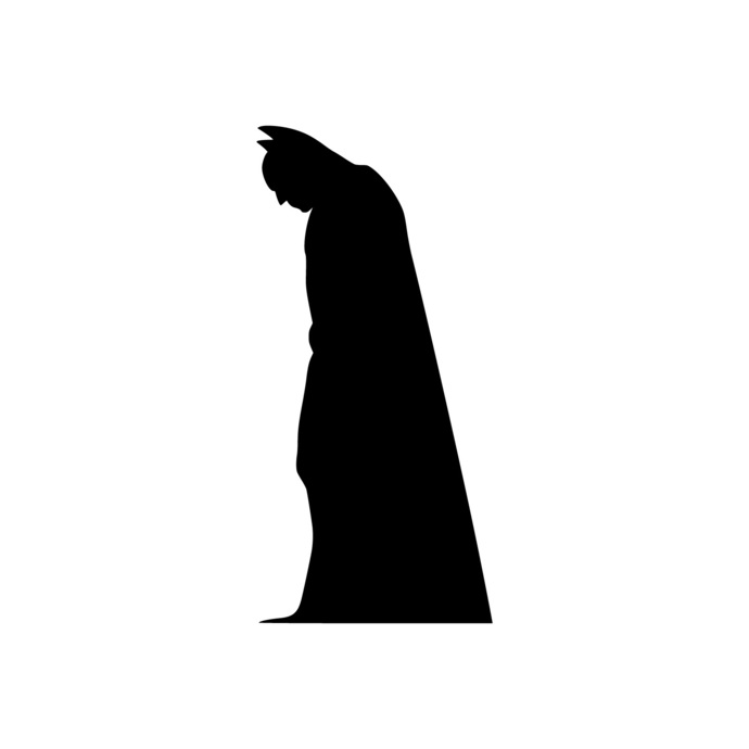 Batman Silhouette Vector at Vectorified.com | Collection of Batman ...