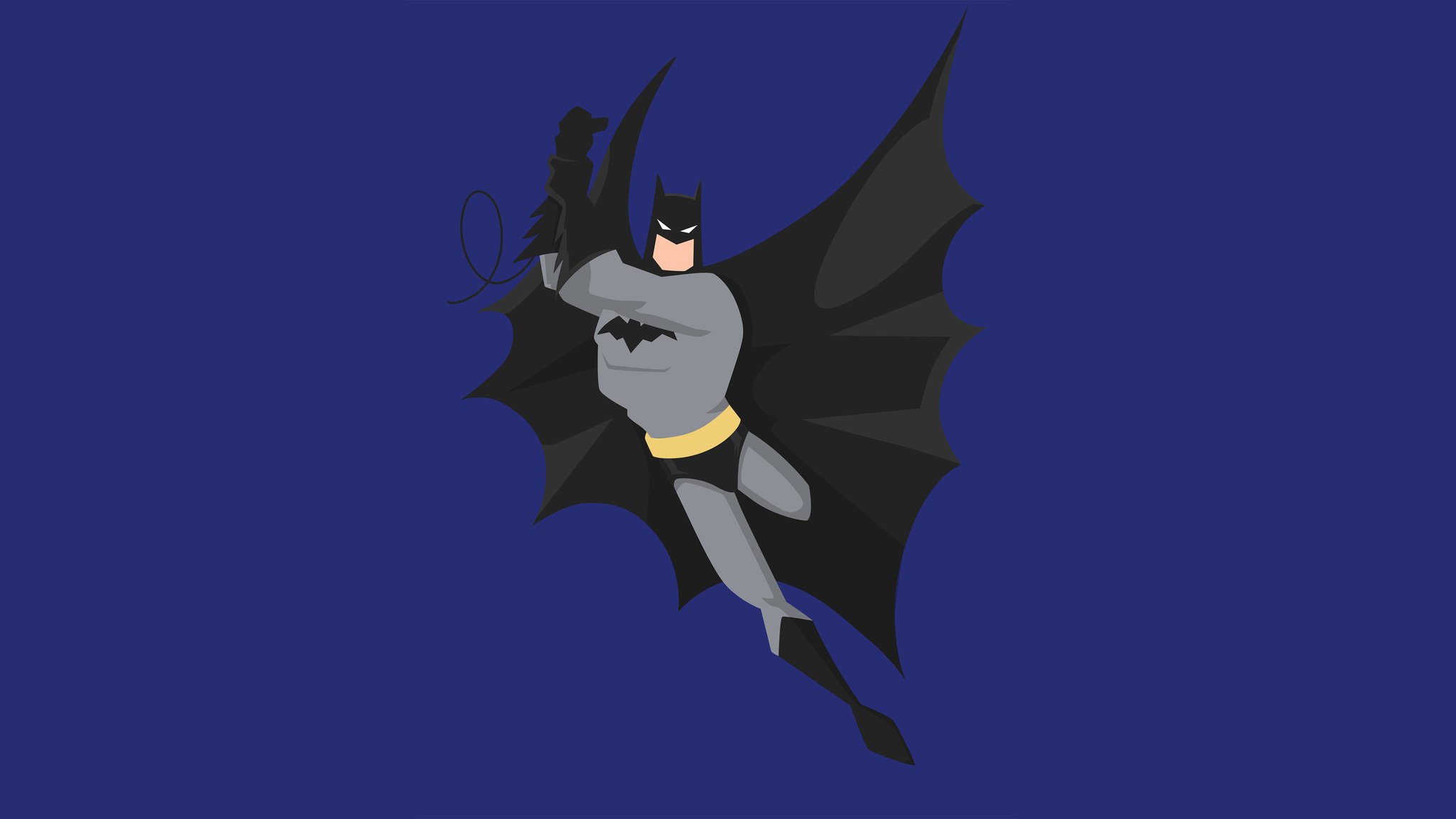 2048x1152 Batman Vector Style Resolution Hd