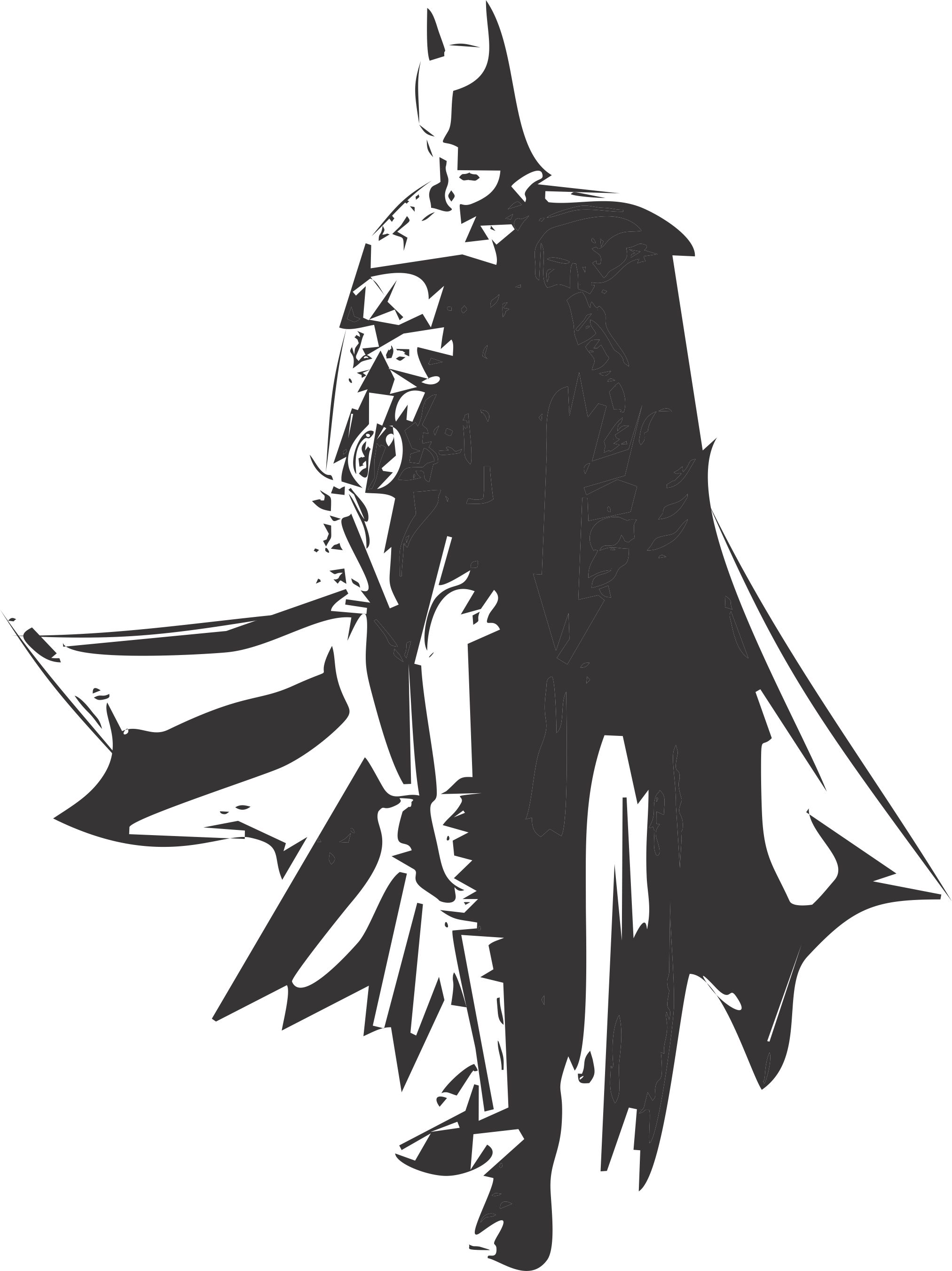 2025x2703 Creativity !! Batman !! Vector Art !! Steemit