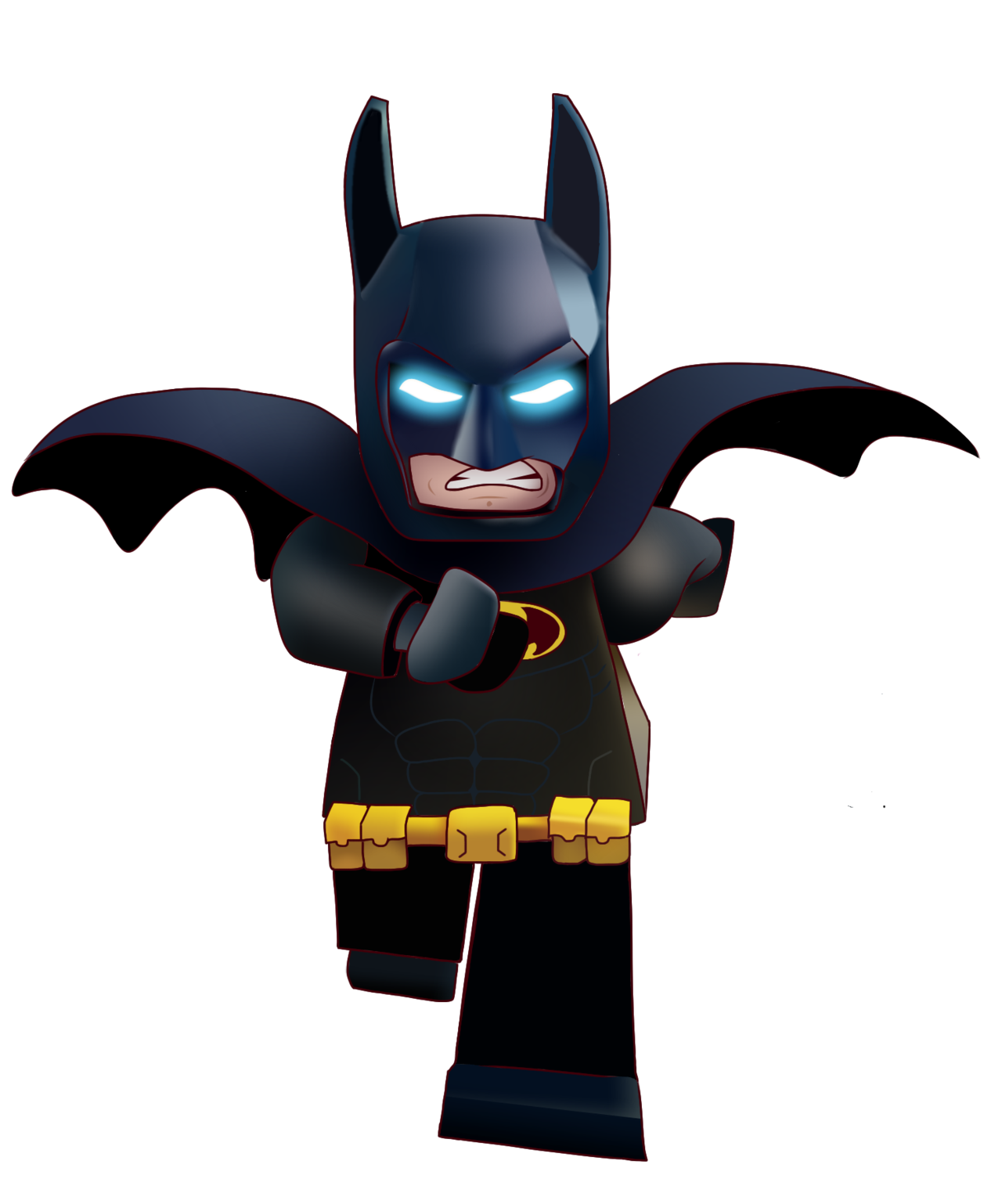 1280x1538 Lego Batman Vector Png