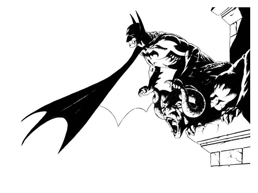 1024x768 Batman Vector Juan Lopez V