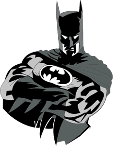 233x300 Batman Logo Vectors Free Download