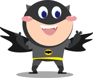 360x304 Batman Vector, Free Download Joker Batman, Batman Toy, Batman