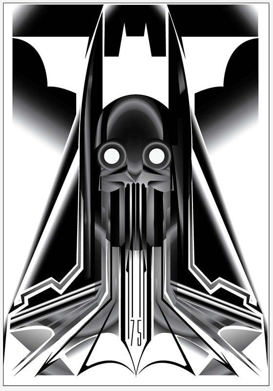 559x800 Batman Vector Tribute On Behance