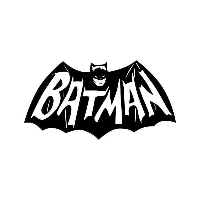 690x690 Batman Superhero Graphics Design Dxf