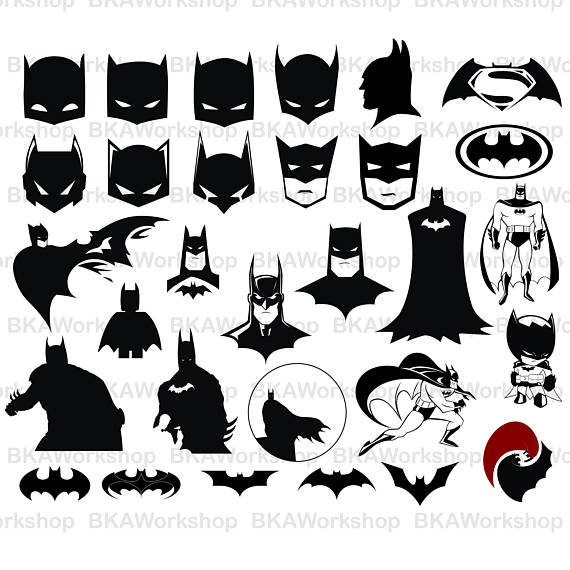 570x570 Batman Silhouette Vector