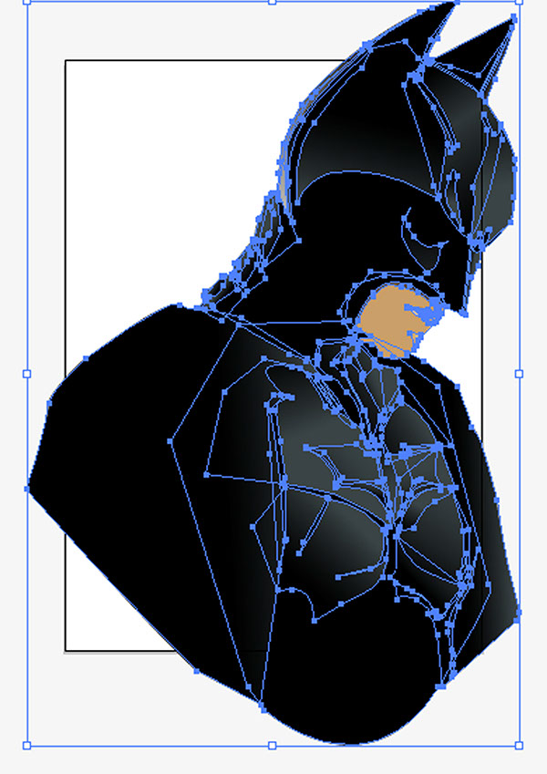 Batman Vector On Behance 600x849 Batman Vector On Behance