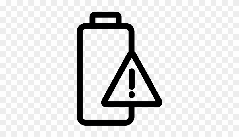 840x481 Battery Warning Vector