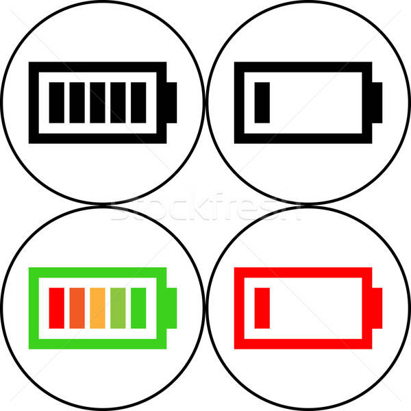 600x600 Set Of Battery Icon