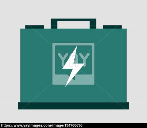 512x448 Machine Battery Icon Vector