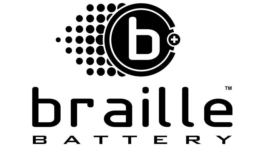 Braille Battery Vector Logo Free Download 900x500 Braille Battery Vector Logo Free Download