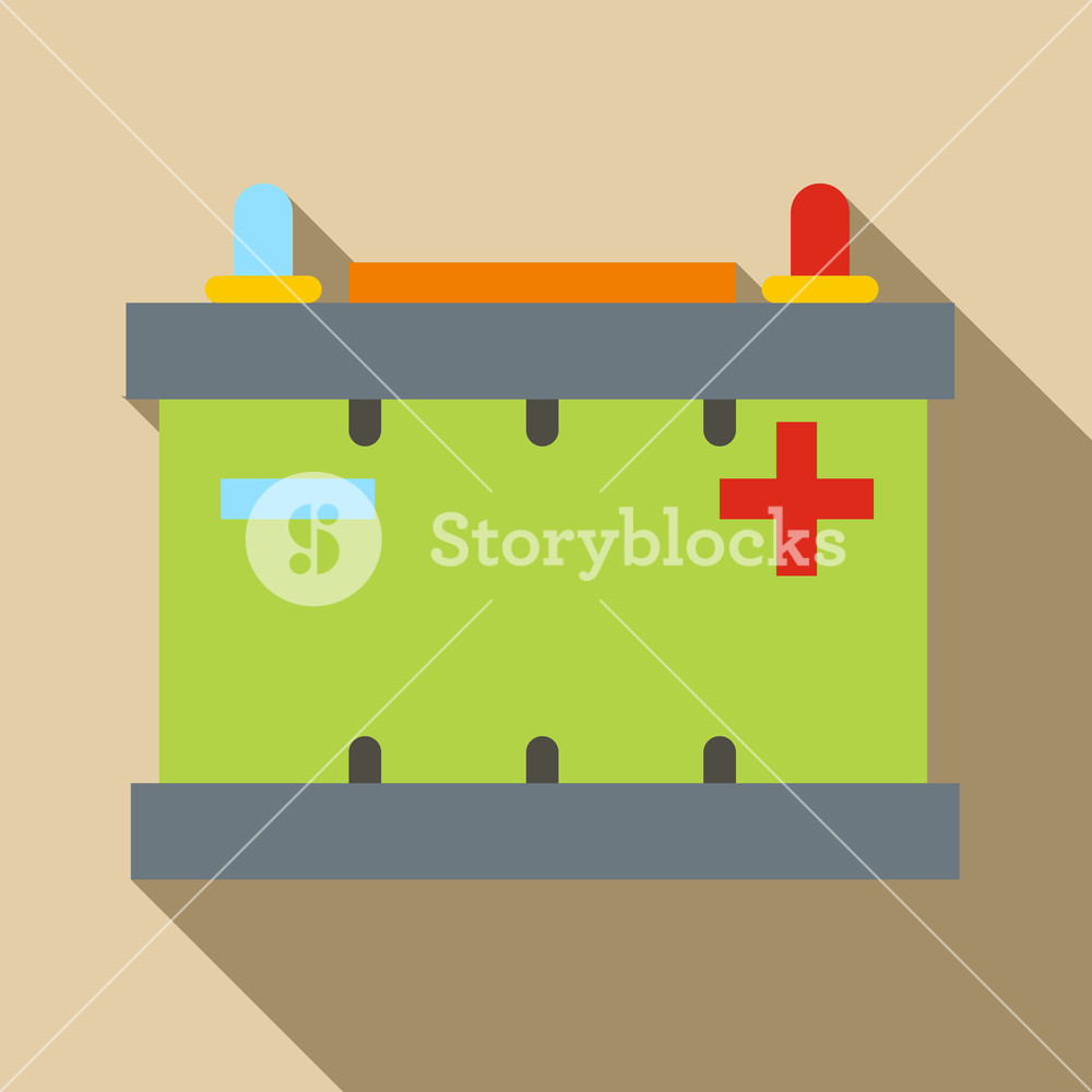 Car Battery Icon Flat Illustration Of Car Battery Vector Icon 1000x1000 Car Battery Icon Flat Illustration Of Car Battery Vector Icon