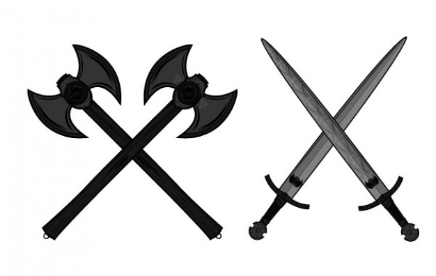 626x396 Free Vector War Tools Vector Free Download