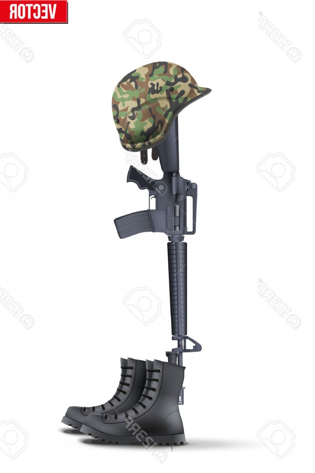 1039x1560 Photostock Vector Memorial Battlefield Cross The Symbol