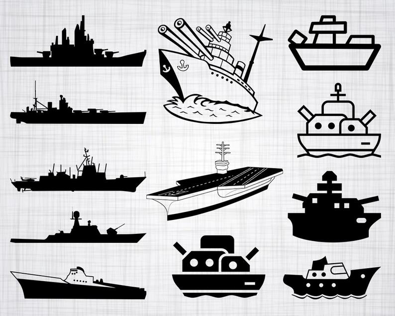 794x635 Battleship Bundle Battleship Battleship Clipart Cut Etsy
