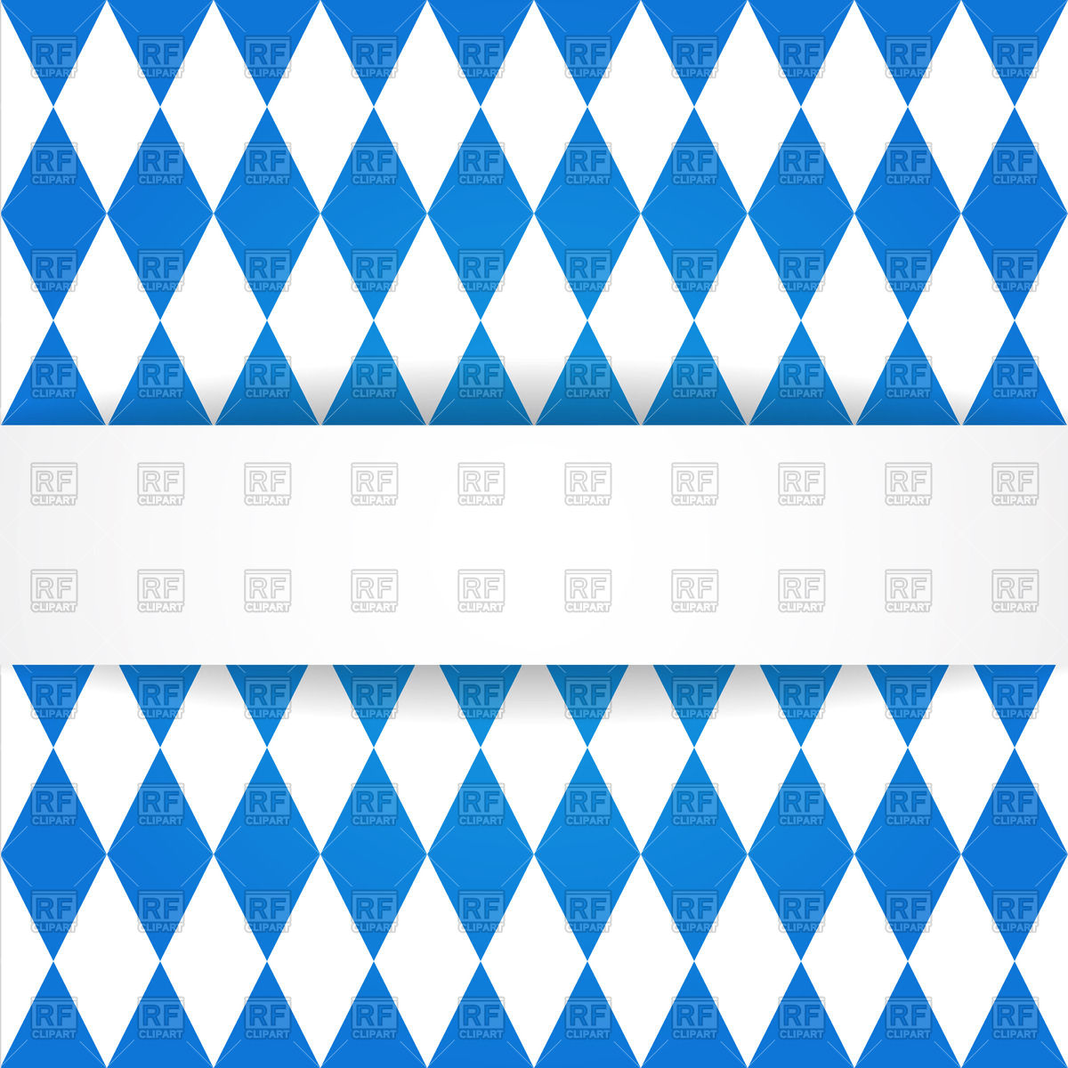 1200x1200 Oktoberfest Background With Bavarian Flag Pattern Vector Image