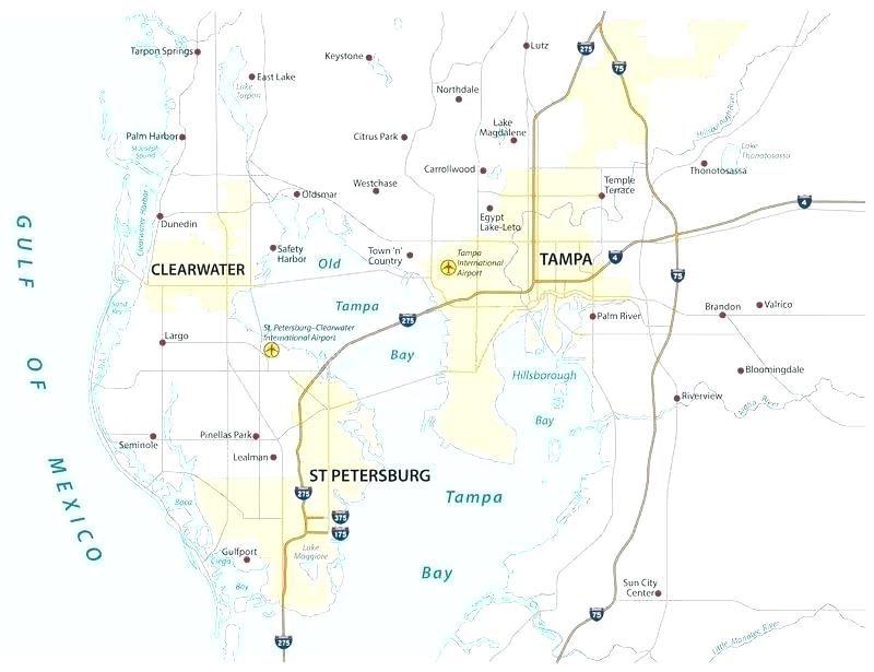 800x615 Map Of Florida Showing Orlando
