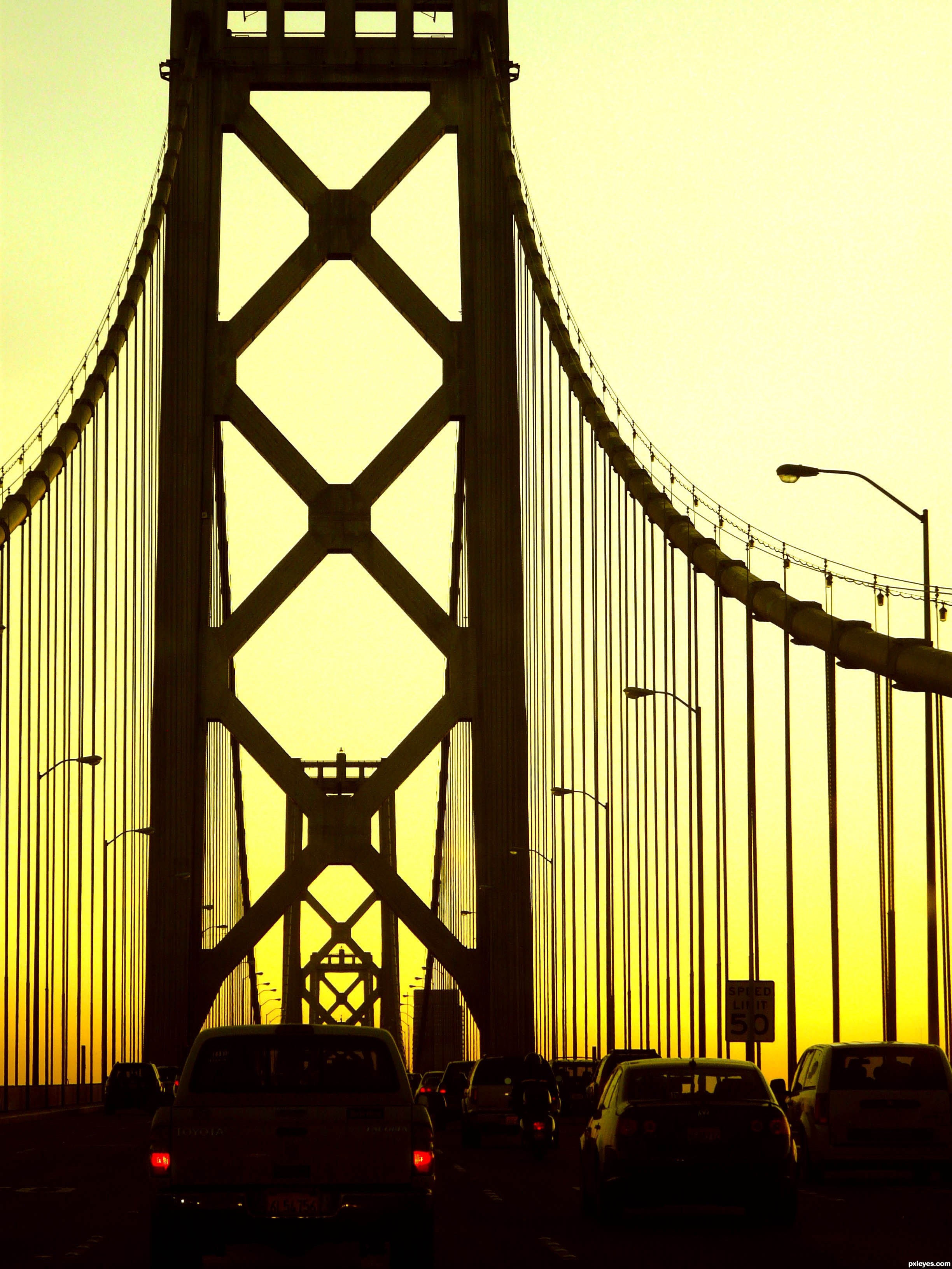 2448x3264 Bay Bridge Clipart