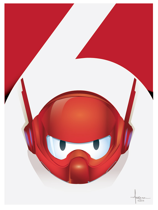 542x720 Official Disney Big Hero Vector Commission On Behance