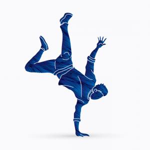 300x300 Hip Hop Bboy Vector Illustration Soidergi